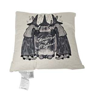 Celebrate Together Halloween Stirring Up Magic Decorative Throw Pillow 18" x 18"